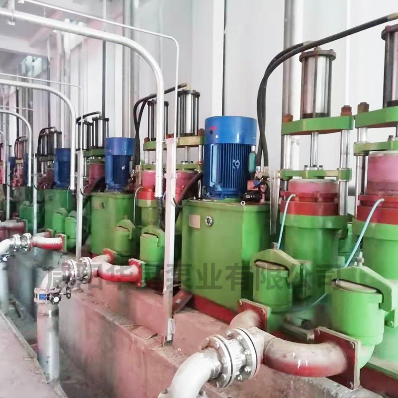 壓濾機(jī)節(jié)能進(jìn)料泵，液壓陶瓷柱塞泥漿泵