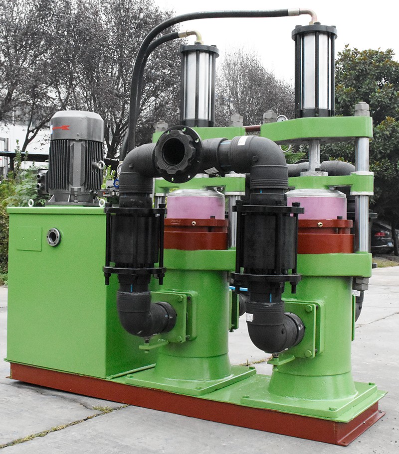 壓濾機(jī)節(jié)能進(jìn)料泵，液壓陶瓷柱塞泥漿泵