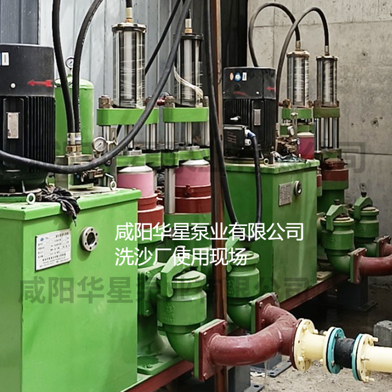 洗沙場(chǎng)使用華星YBH300-60陶瓷柱塞泥漿泵現(xiàn)場(chǎng)-客戶案例-第二個(gè)案例現(xiàn)場(chǎng)